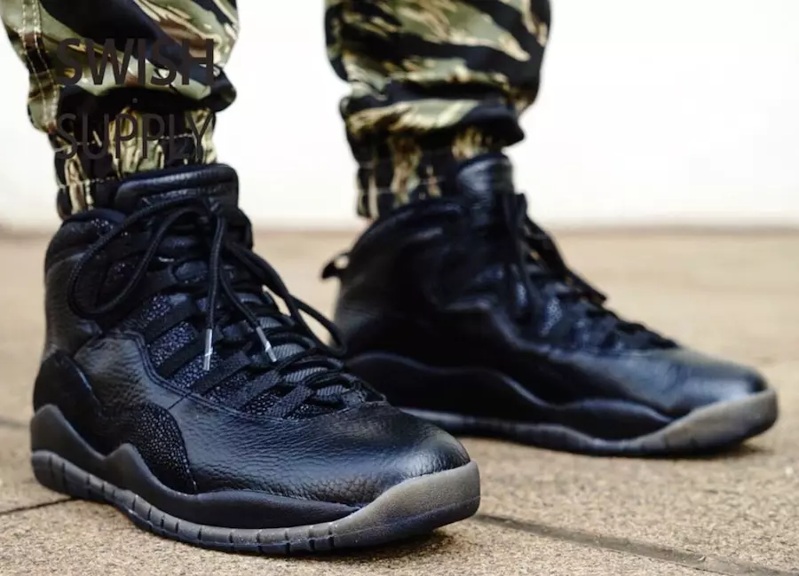 Чорныя OVO Air Jordan 10