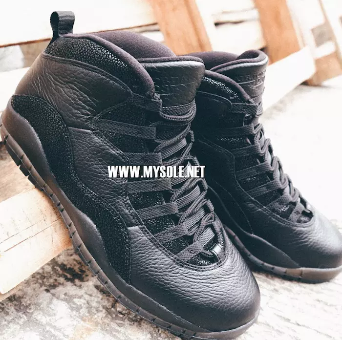 Air Jordan 10 OVO қара