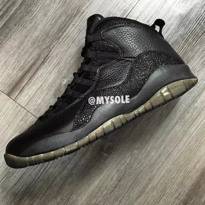 Air Jordan 10 OVO Nero