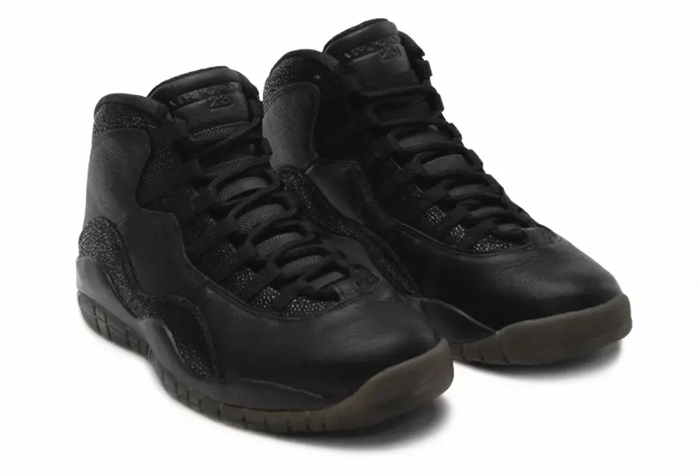 Útgáfudagur Air Jordan 10 OVO Black 2016