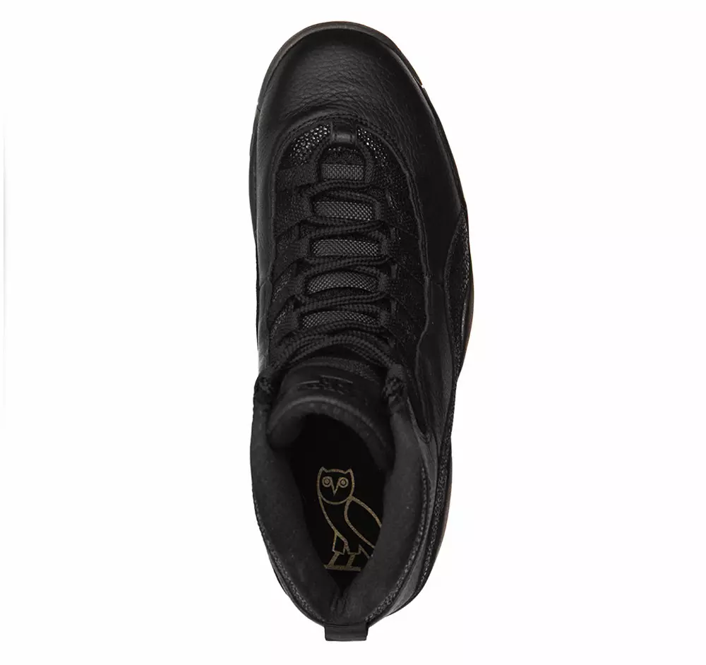 Air Jordan 10 OVO Black 2016 מעלדונג טאָג