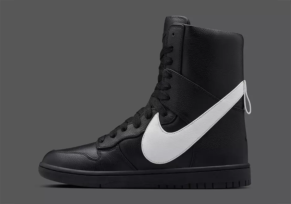 NikeLab Tisci Nike Dunk High Lux RT שחור לבן