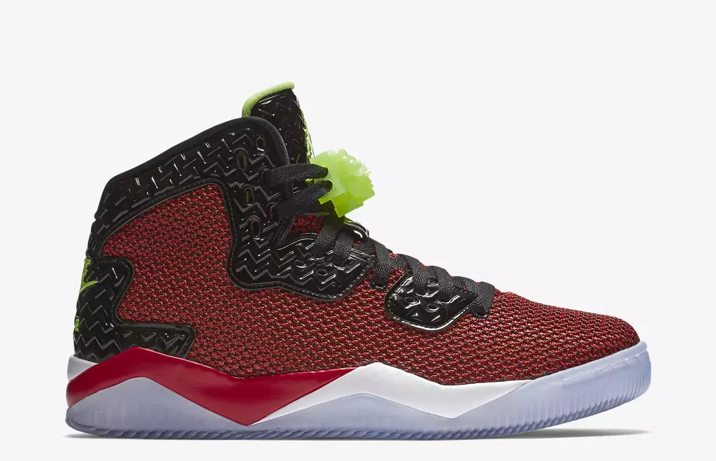 Jordan Air Spike 40 Université Rouge Fantôme Vert