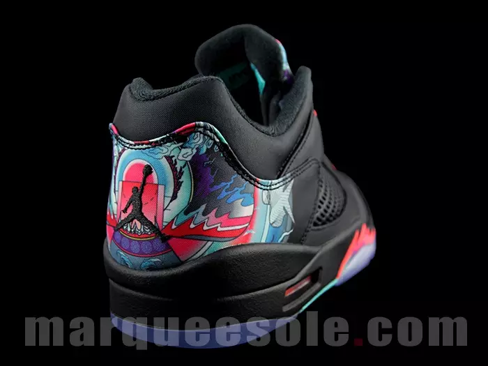 Air Jordan 5 V Thấp Trung Quốc Tết Nguyên Đán