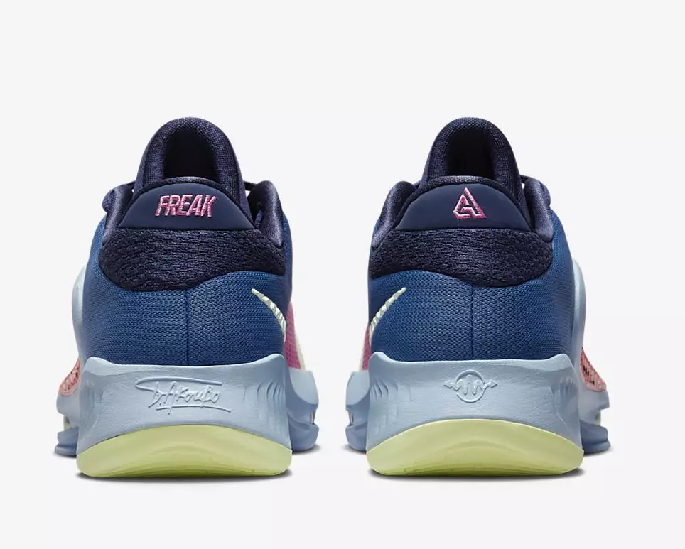 Nike Zoom Freak 4 Unbelievable Dark Marina Blue Barely Volt Pink Gaze DO9680-400 Buraxılış Tarixi