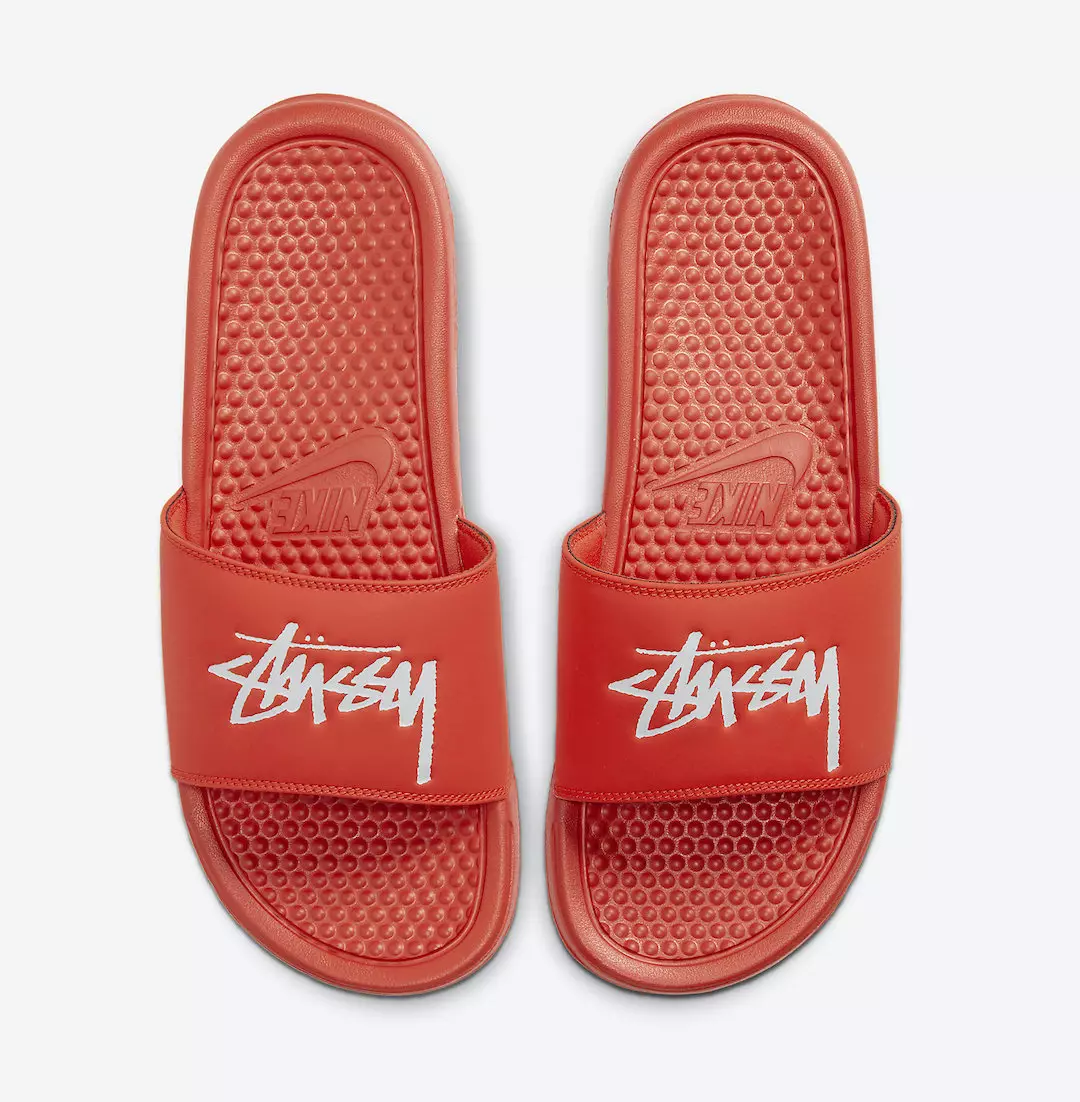 Stussy Benassi Slide Habanero Red CW2787-600