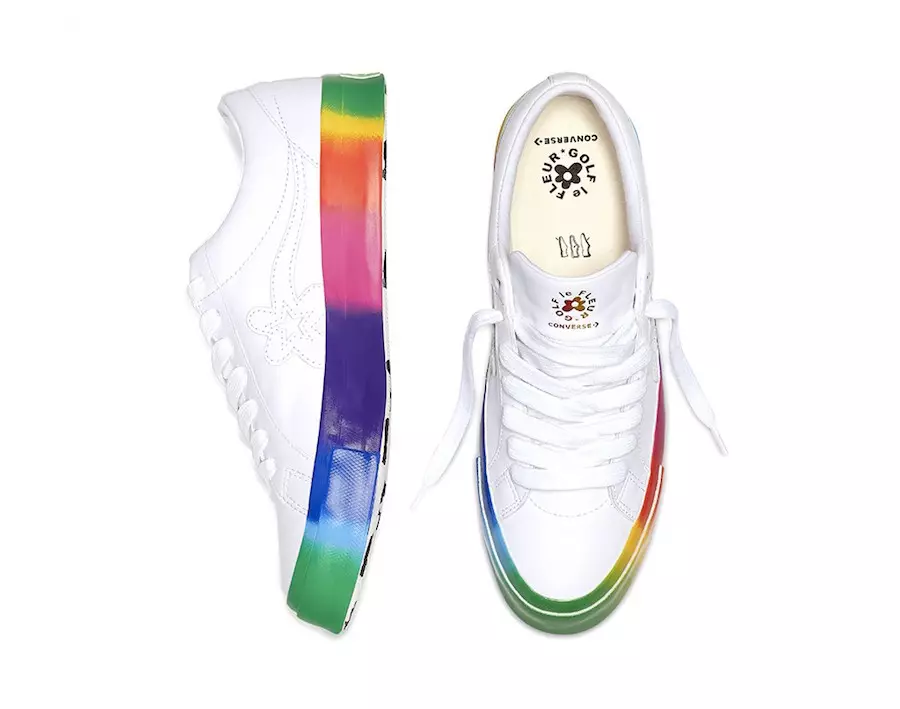 Converse One Star Golf Le Fleur Rainbow Ημερομηνία κυκλοφορίας