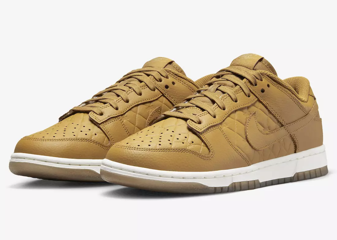 Nike aggiunge materiale trapuntato al Dunk Low per l'autunno 2022