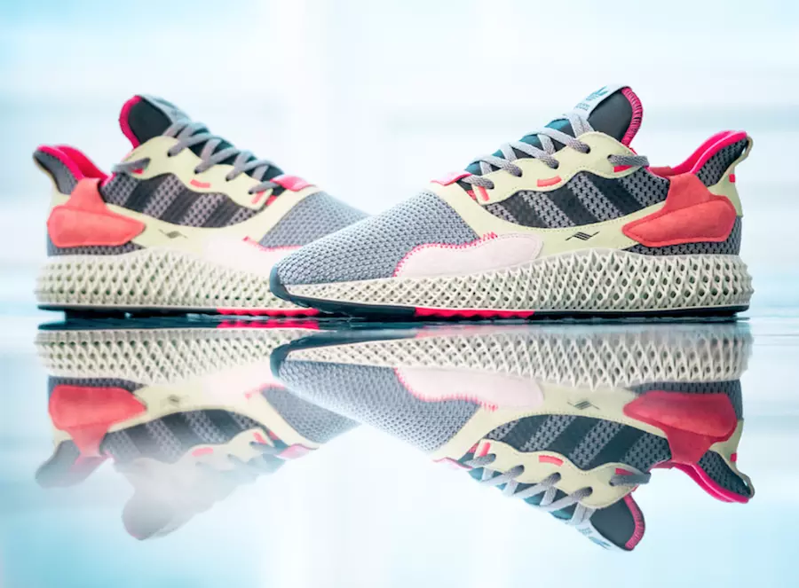 Adidas ZX 4000 4D Серый