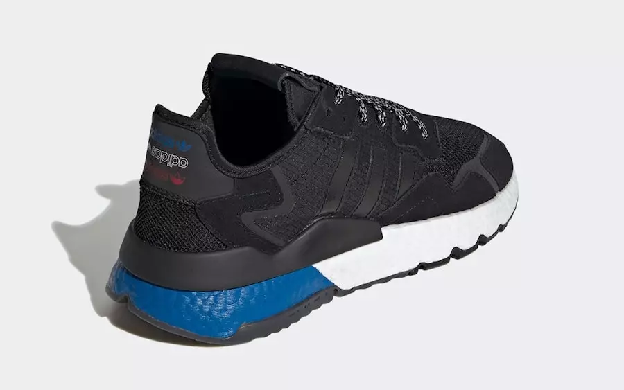 adidas Nite Jogger Core Negras Lush Azules FW5331 Fecha de lanzamiento