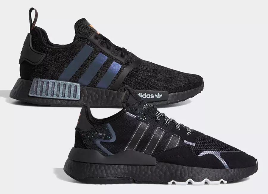 Adidas atstarojošais Xeno Nite Jogger FV8027 NMD R1 FV8025 izlaišanas datums