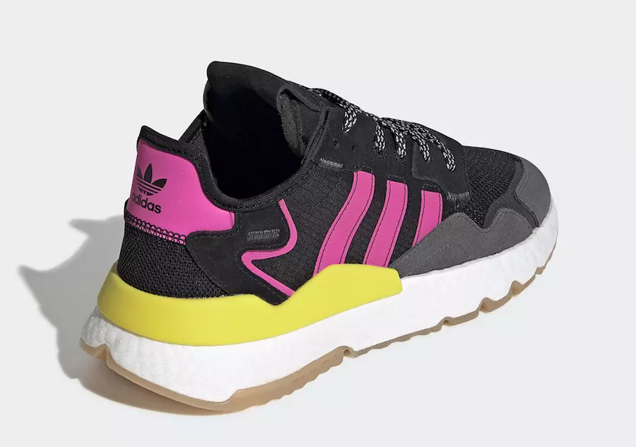 adidas Nite Jogger Black Shock Pink Gum EG2955 Датум на издавање