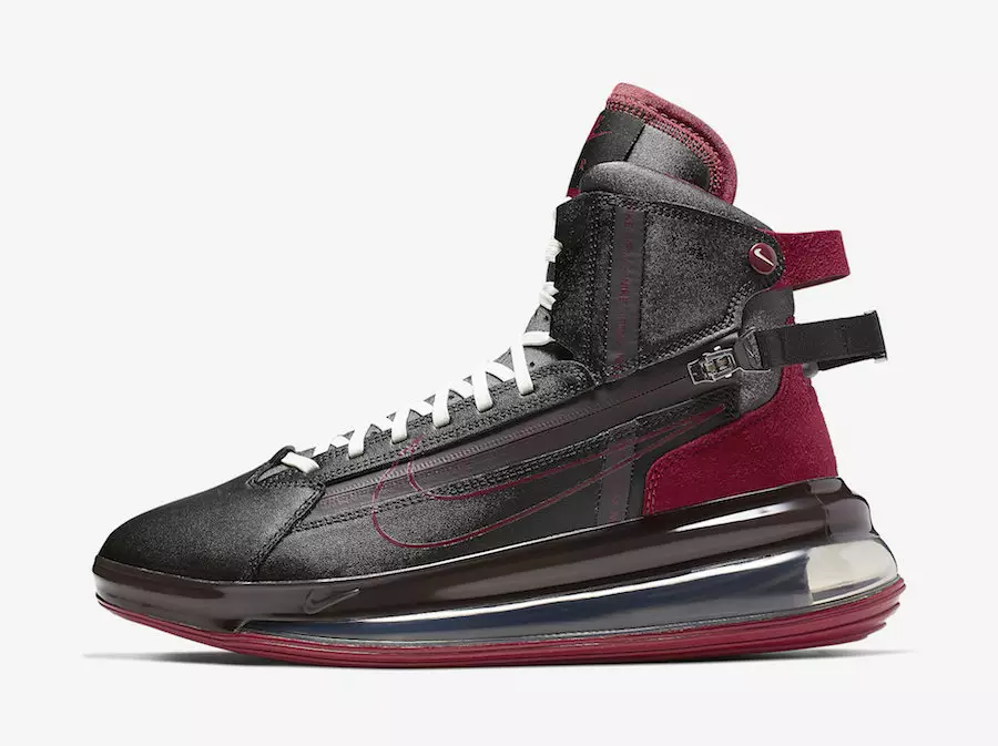 Nike Air Max 720 Saturn Black Team Red AO2110-004 Data de llançament