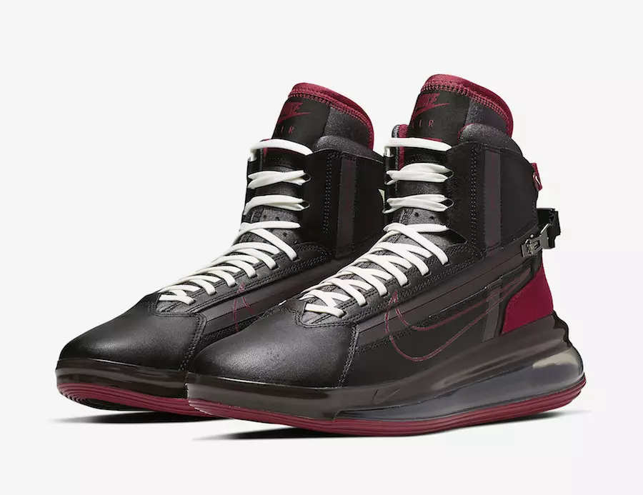 Nike Air Max 720 Saturn Black Team Red AO2110-004 Útgáfudagur