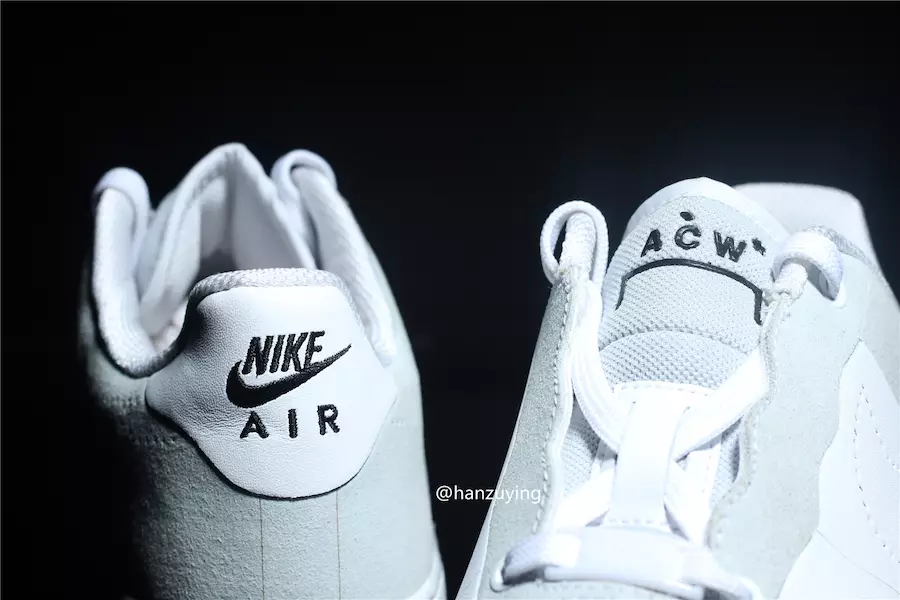 A Cold Wall Nike Air Force 1 Low White BQ6924-100 Tanggal Rilis-2