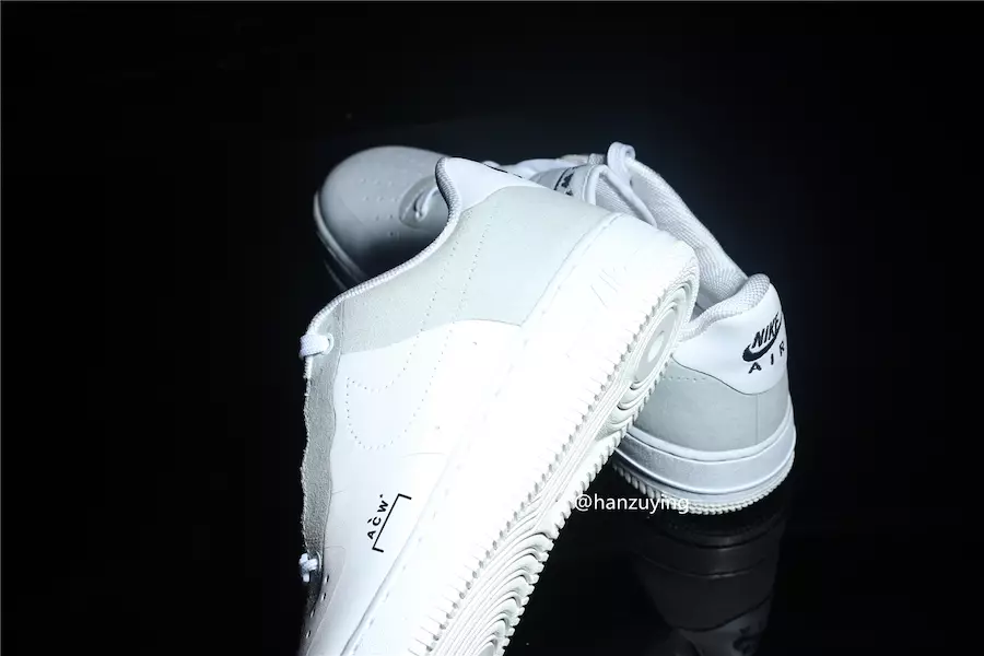 A Cold Wall Nike Air Force 1 Low White BQ6924-100 Tanggal Rilis-2