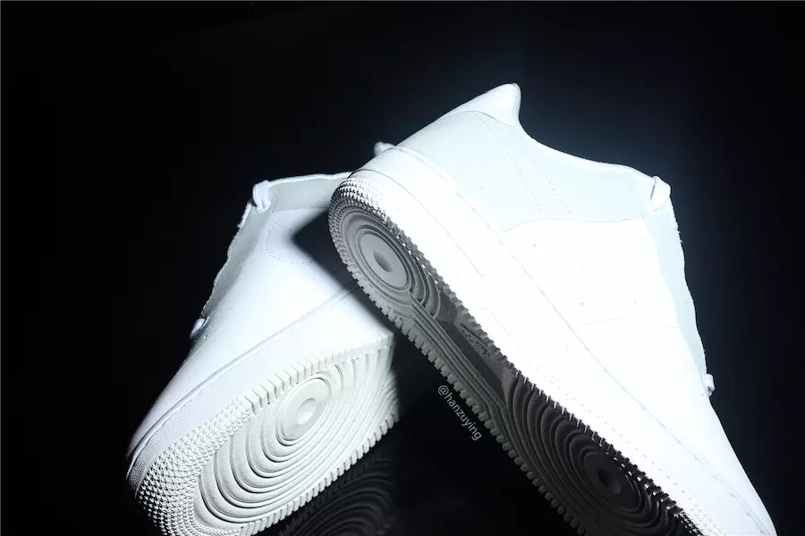 A Cold Wall Nike Air Force 1 Low White BQ6924-100 Tanggal Rilis-2