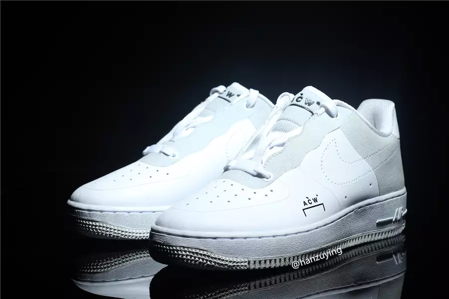 Sovuq devor Nike Air Force 1 Past oq BQ6924-100 Chiqarilgan sana-2