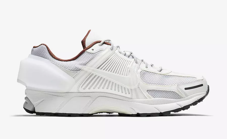 A-Aukstas sienas Nike Zoom Vomero 5 White Izdošanas datums Cena-4