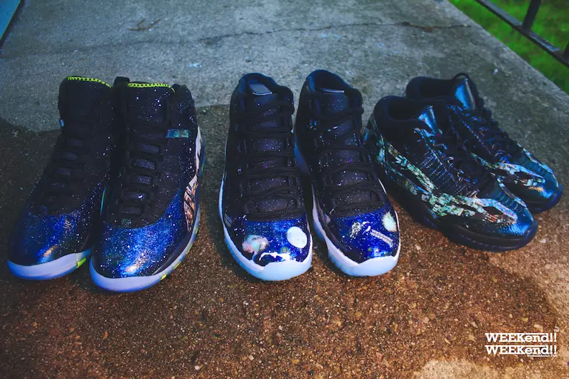 Air Jordan Cosmos Pack fra Rocket Boy Nift