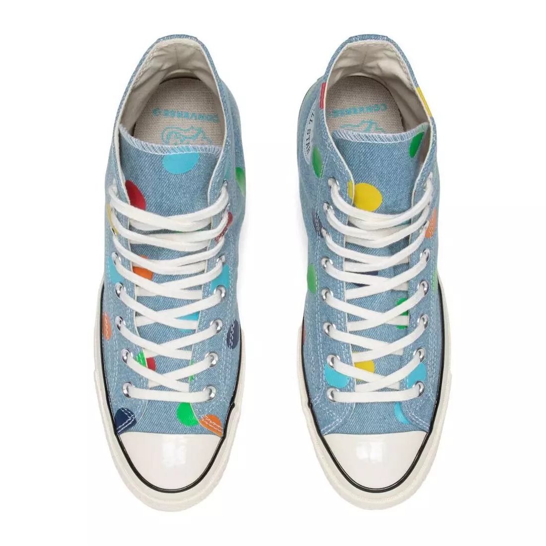 Tyler The Creator Converse Chuck 70 Hi Denim Polka Dot تاریخ انتشار