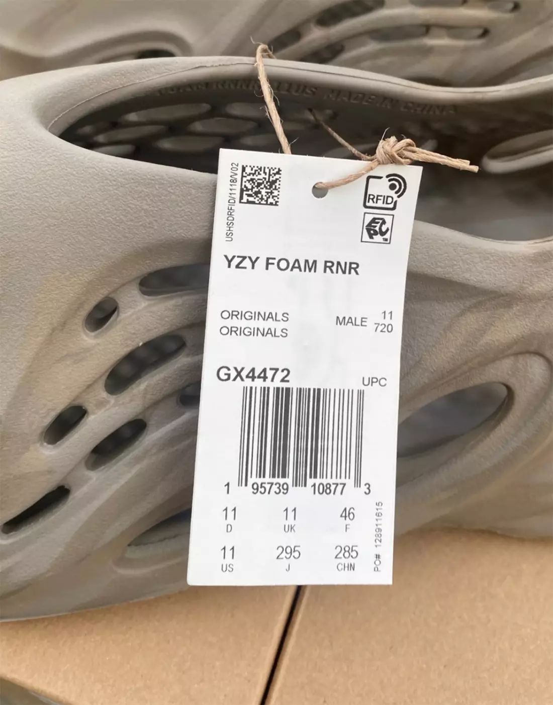 adidas Yeezy Foam Runner Stone Sage GX4472 Chiqarilgan Sana