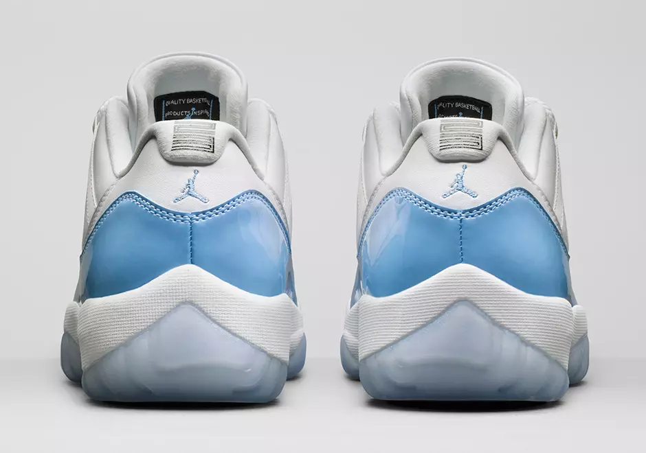 Aer Jordan 11 Íseal UNC University Blue 528895-106