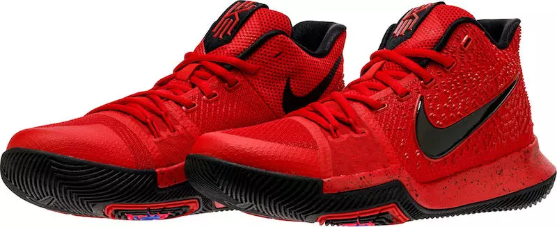 Nike Kyrie 3 Three Point Contest University Red Datum vydání 852395-600