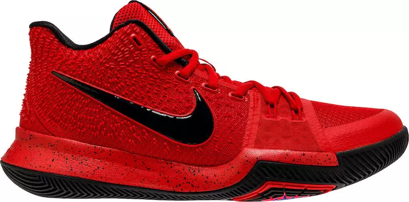 Nike Kyrie 3 Гурван онооны уралдааны их сургуулийн улаан худалдаанд гарсан огноо 852395-600