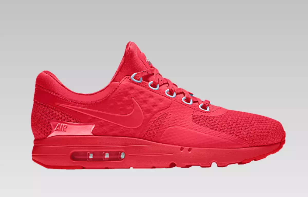 O Nike Air Max Zero disponível agora no NIKEiD