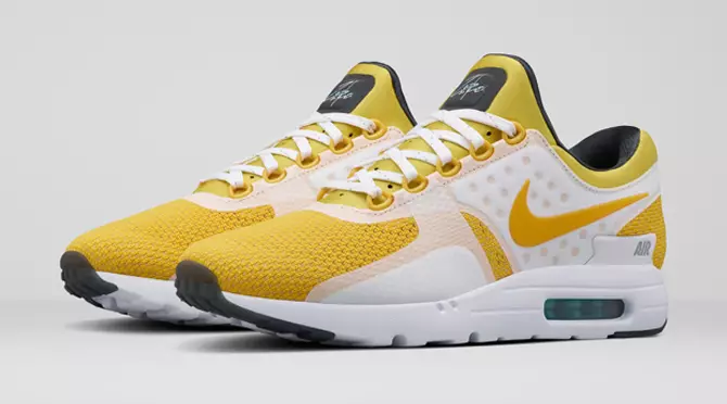 Nike Air Max Zero Hvítur Gulur Útgáfudagur