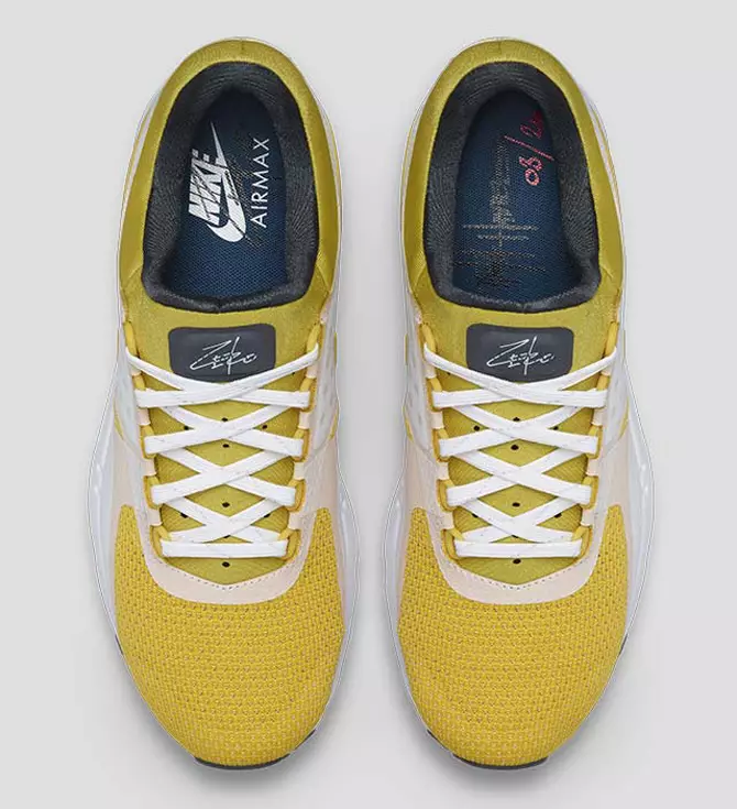 Nike Air Max Zero Bianco Giallo Data di rilascio