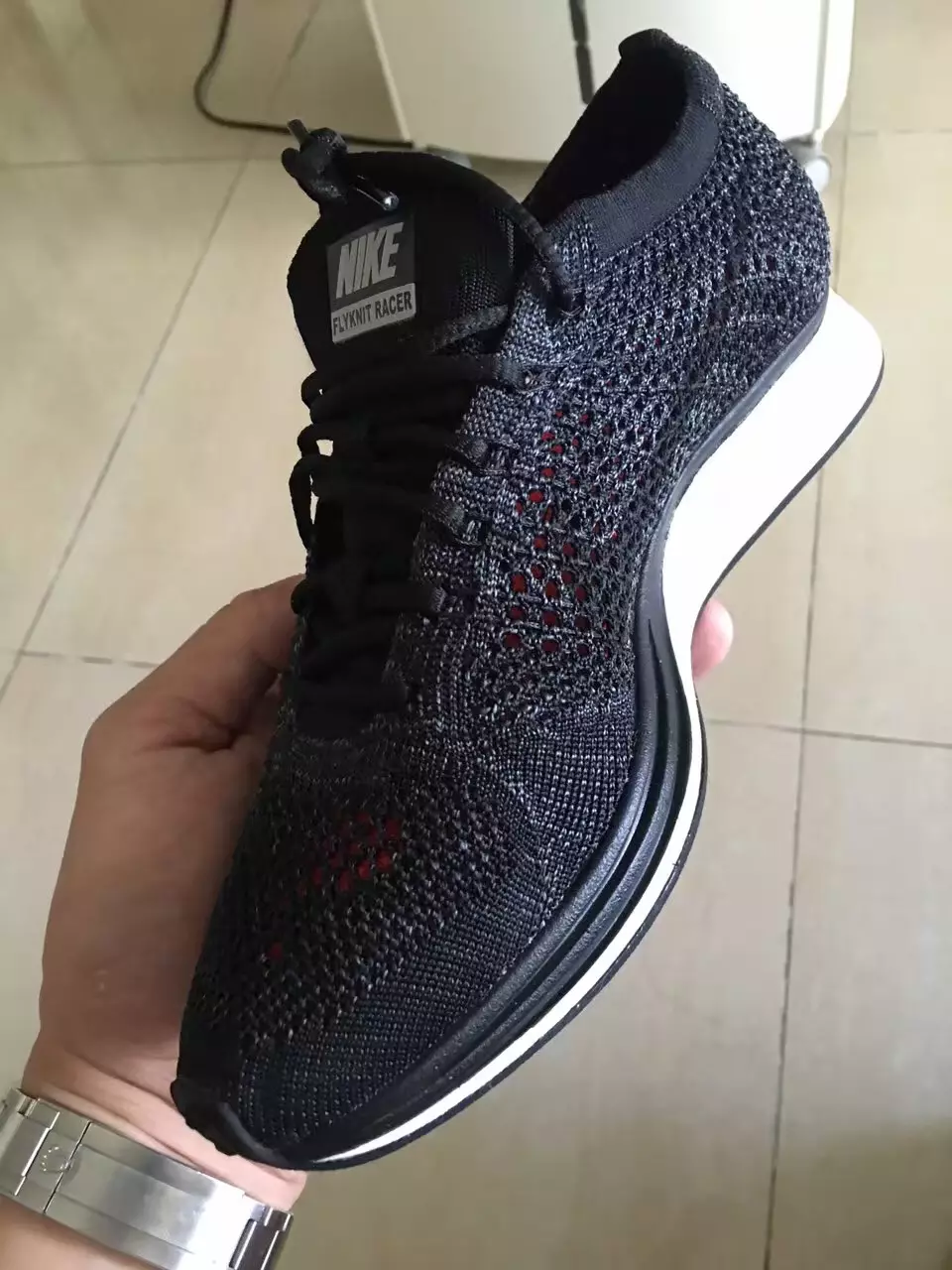 Nike Flyknit Racer preto 526628-005