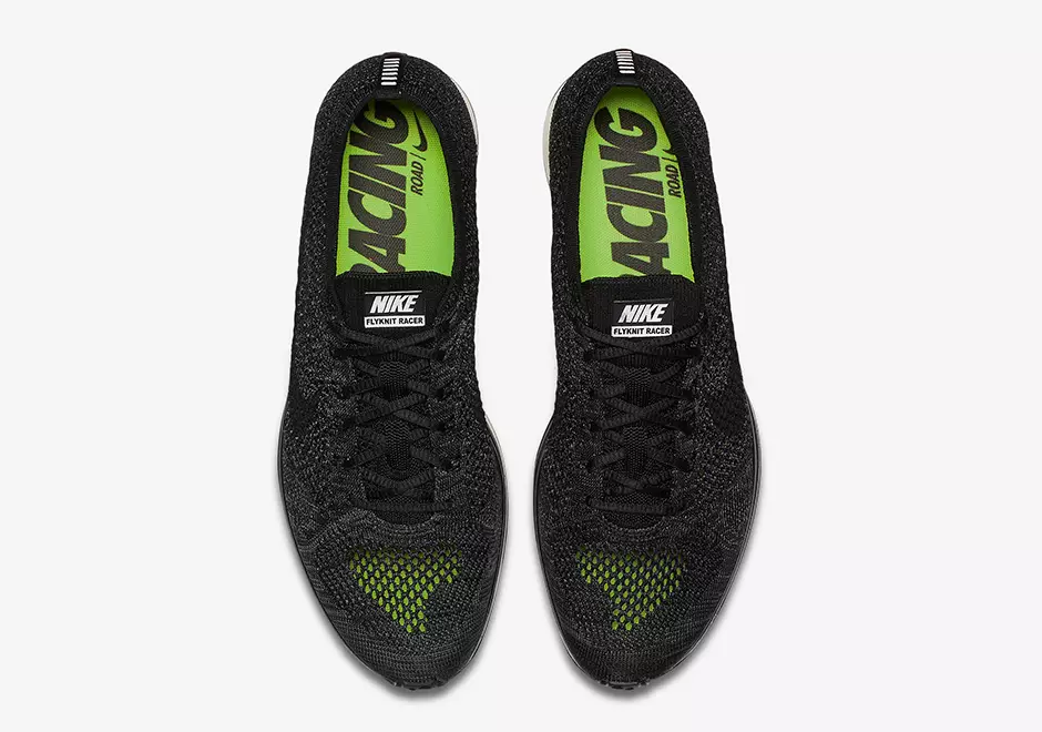 Дата выхода Nike Flyknit Racer Blackout