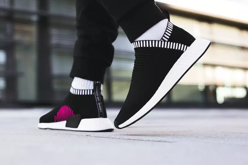 adidas NMD City Sock 2 အနက်ရောင် မီးခိုးရောင်