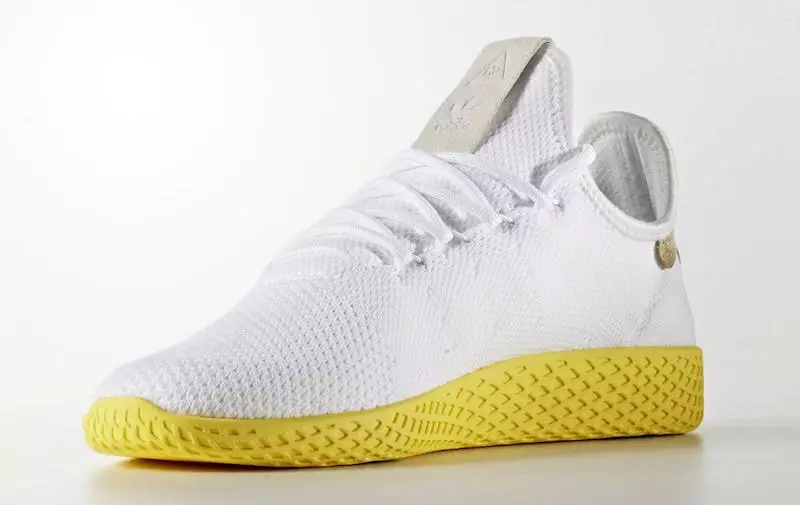 Pharrell x adidas Tennis Hu თეთრი ყვითელი BY2674 გამოშვების თარიღი