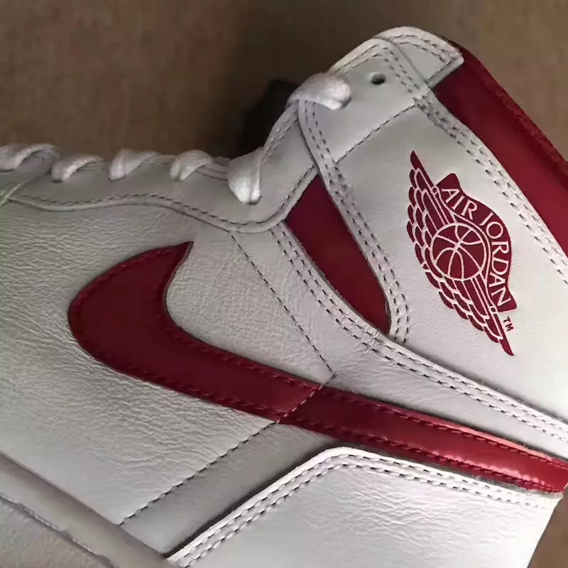 Air Jordan 1 Vermelho Metálico 2017 555088-103