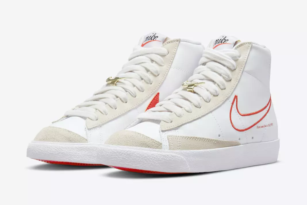 Nike Blazer Mid 77 SE Första användning DH6757-100 Utgivningsdatum