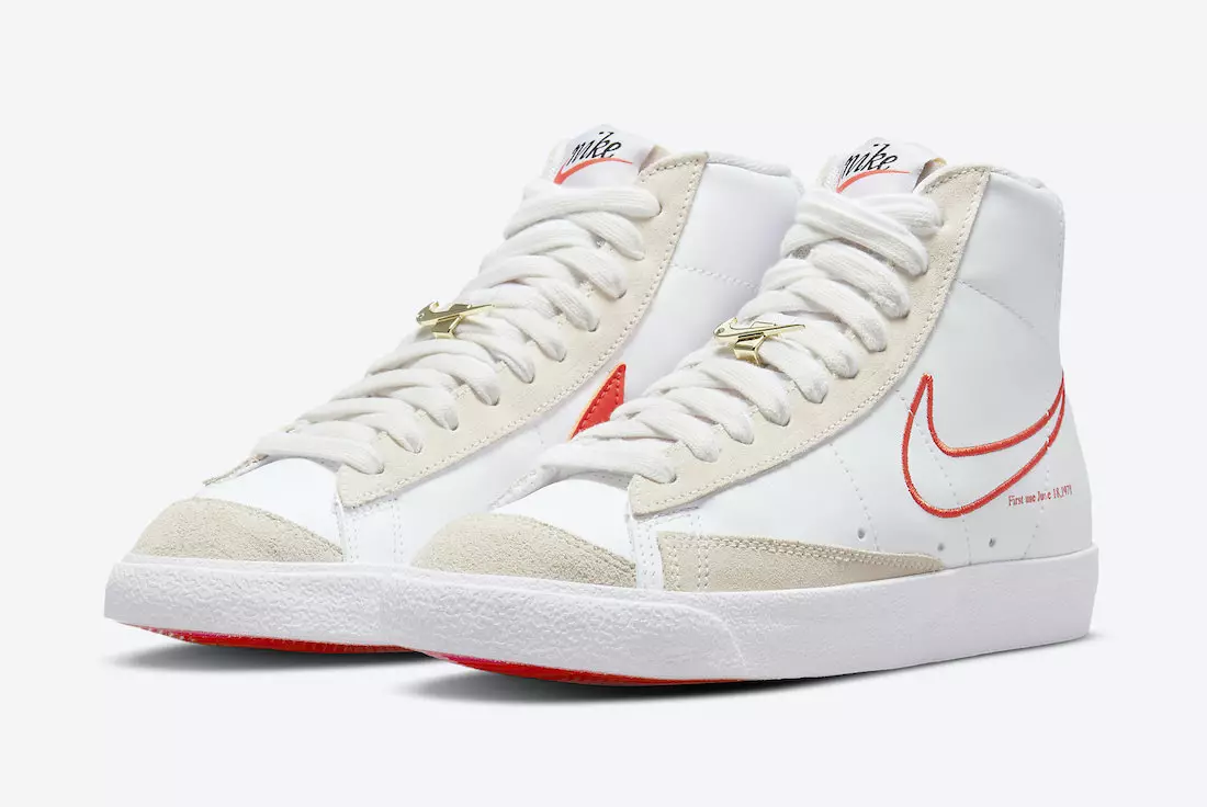 Ushbu Nike Blazer Mid Swoosh savdo belgisiga ega bo'lgan kunni hurmat qiladi