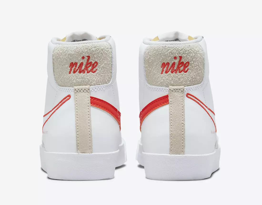 Nike Blazer Mid 77 SE أول استخدام DH6757-100 تاريخ الإصدار