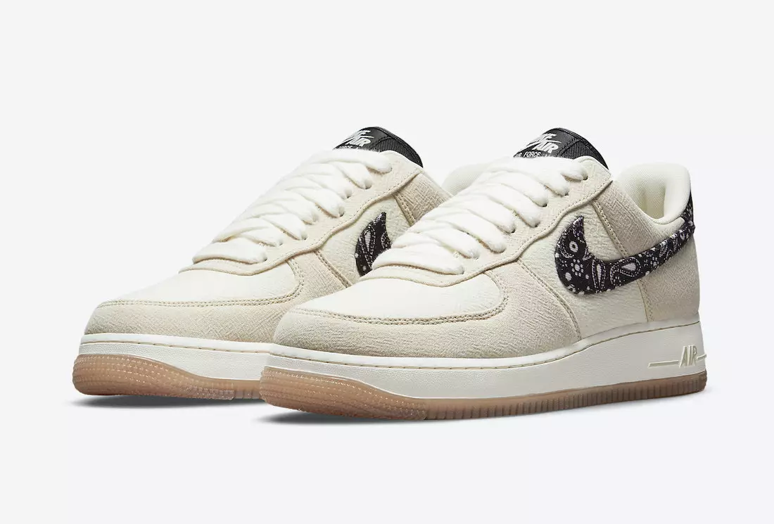 Nike Air Force 1 Low Paisley Swoosh DJ4631-200 Buraxılış Tarixi