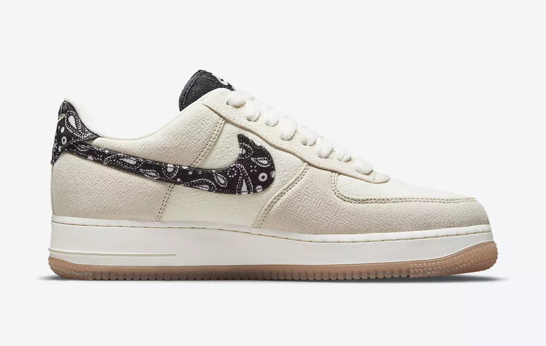 Nike Air Force 1 Low Paisley Swoosh DJ4631-200 Megjelenési dátum