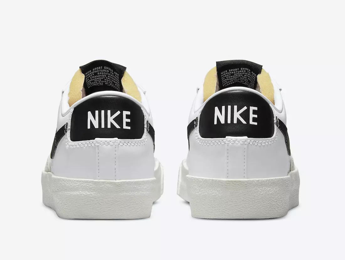 Nike Blazer Low White Black DC4769-102 Թողարկման ամսաթիվ