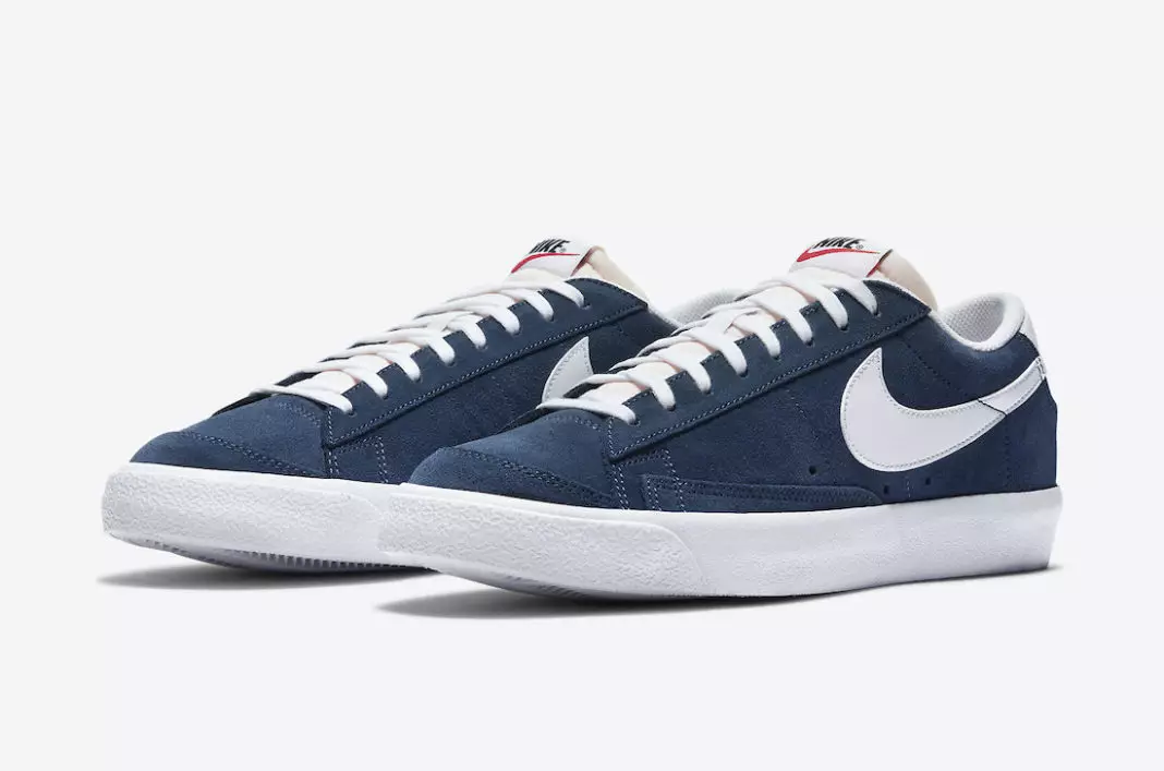 Nike Blazer Low Navy Suede DA7254-400 Шығарылған күні