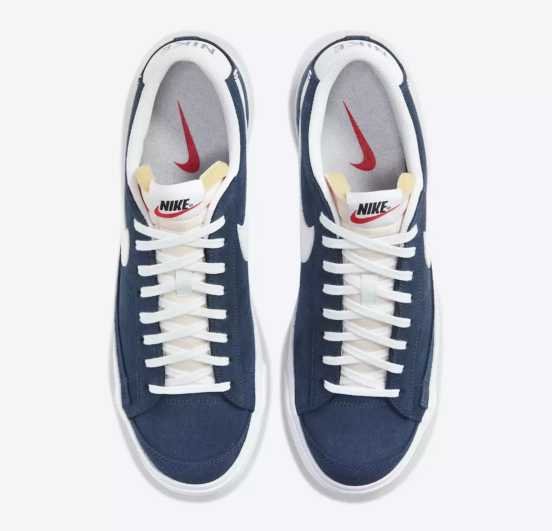 Ngày phát hành Nike Blazer Low Navy Suede DA7254-400