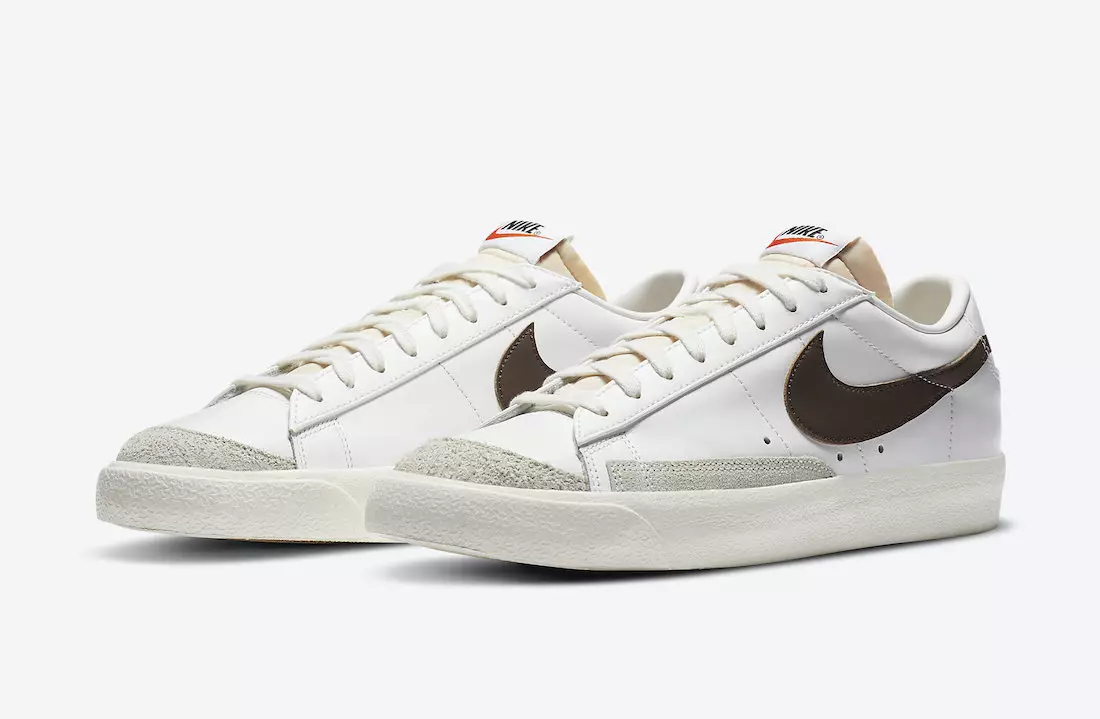 Nike Blazer Low 77 Vintage White Chocolate DA6364-100 Чыгарылган күнү