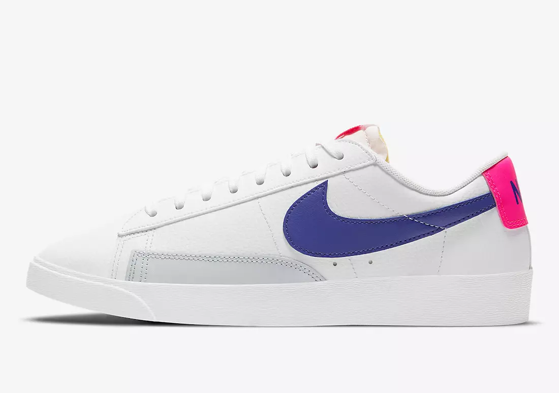 Nike Blazer Low Hyper Pink Concord DC9211-100 шығарылым күні