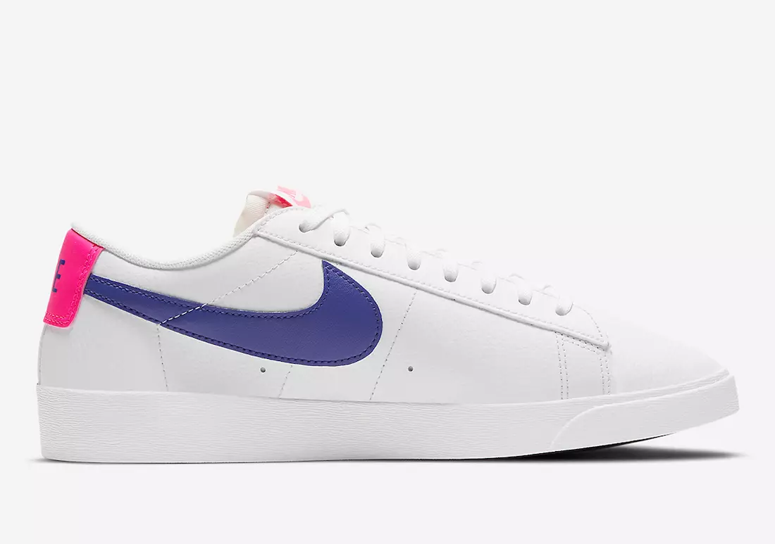 Nike Blazer Low Hyper Pink Concord DC9211-100 Megjelenés dátuma