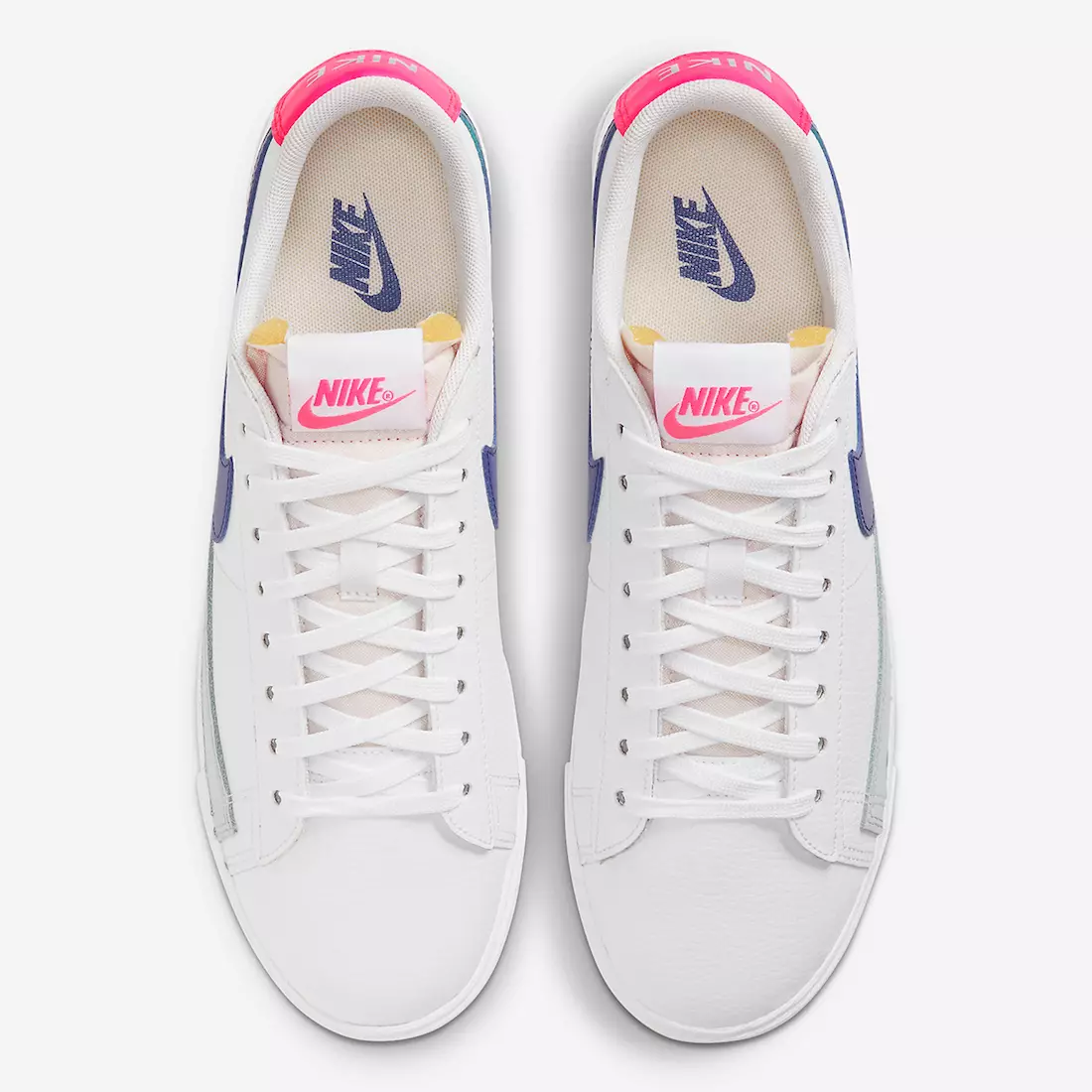 Nike Blazer Low Hyper Pink Concord DC9211-100 Releasedatum