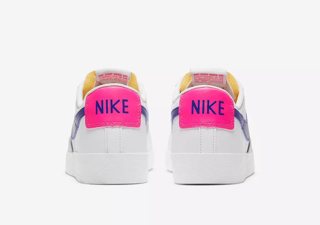 Nike Blazer Low Hyper Pink Concord DC9211-100 ဖြန့်ချိသည့်ရက်စွဲ